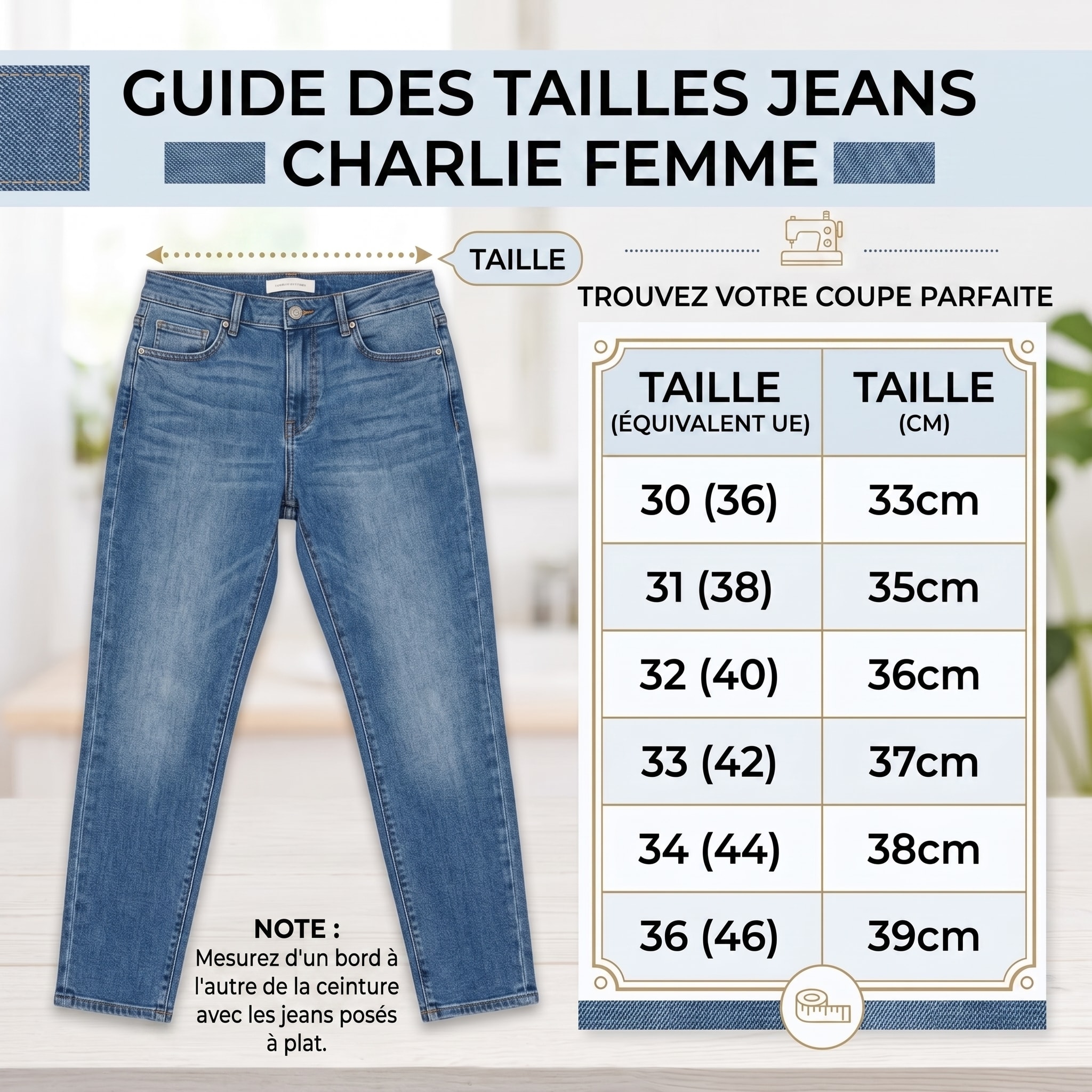 Guide des tailles